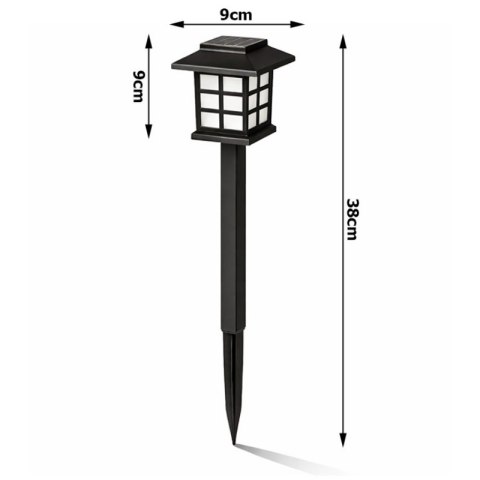 Lampa Ogrodowa Solarna 6 Szt. VERK GROUP