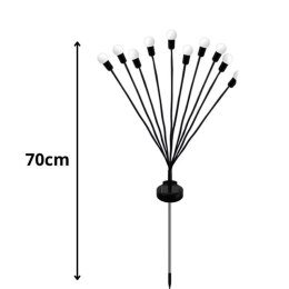 Lampa solarna ogrodowa kulki LED 2 szt. VERK GROUP