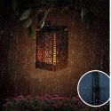 Lampion ozdobny LED solarny z czujnikiem zmierzchu VERK GROUP