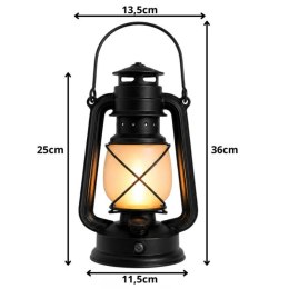 Lampion retro LED do ogrodu VERK GROUP