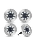 Lampki Solarne Gruntowe LED 4 Szt. VERK GROUP
