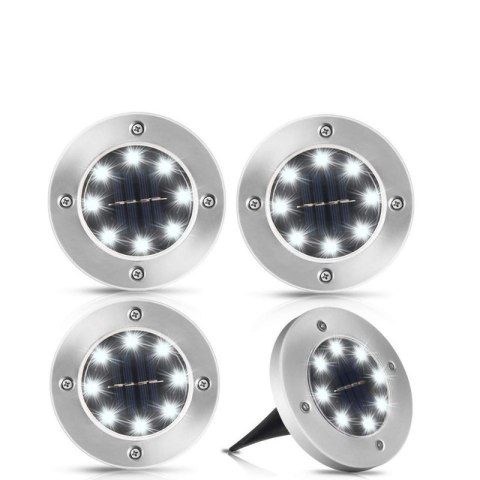 Lampki Solarne Gruntowe LED 4 Szt. VERK GROUP