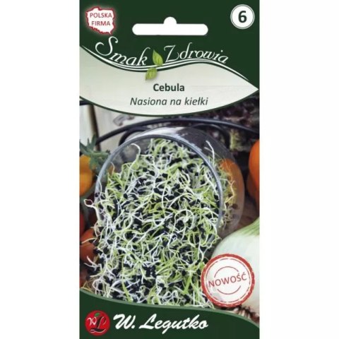 Nasiona na kiełki - cebula (Allium cepa) 10 g W.Legutko