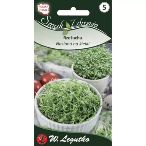 Nasiona na kiełki - rzeżucha 30 g W.Legutko