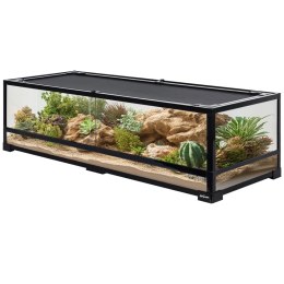 Repti-Zoo Glass Terrarium 120x45x32cm - szklane terrarium z metalową siatką Repti-Zoo