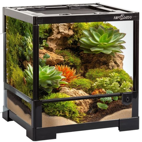 Repti-Zoo Glass Terrarium 30x30x32cm - szklane terrarium z metalową siatką Repti-Zoo