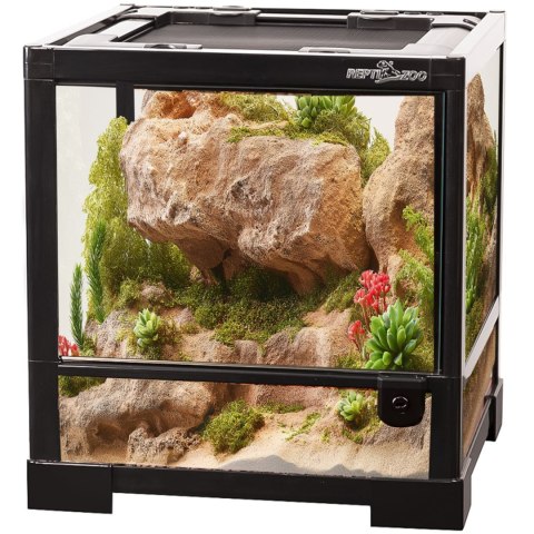 Repti-Zoo Glass Terrarium 30x30x32cm - szklane terrarium z metalową siatką Repti-Zoo