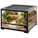 Repti-Zoo Glass Terrarium 45x45x32cm - szklane terrarium z metalową siatką Repti-Zoo