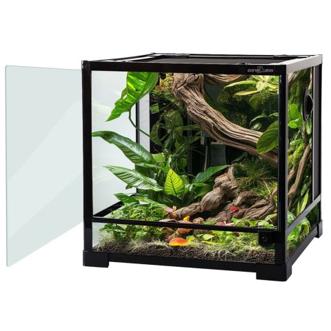 Repti-Zoo Glass Terrarium 45x45x45cm - szklane terrarium z metalową siatką Repti-Zoo