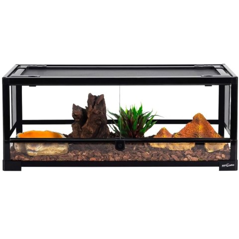 Repti-Zoo Glass Terrarium 60x45x32cm - szklane terrarium z metalową siatką Repti-Zoo