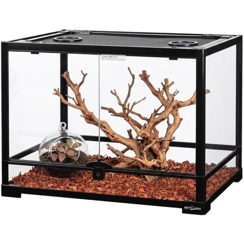 Repti-Zoo Glass Terrarium 60x45x45cm - szklane terrarium z metalową siatką Repti-Zoo