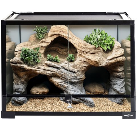 Repti-Zoo Glass Terrarium 60x45x45cm - szklane terrarium z metalową siatką Repti-Zoo