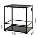 Repti-Zoo Glass Terrarium 60x45x60cm - szklane terrarium z metalową siatką Repti-Zoo