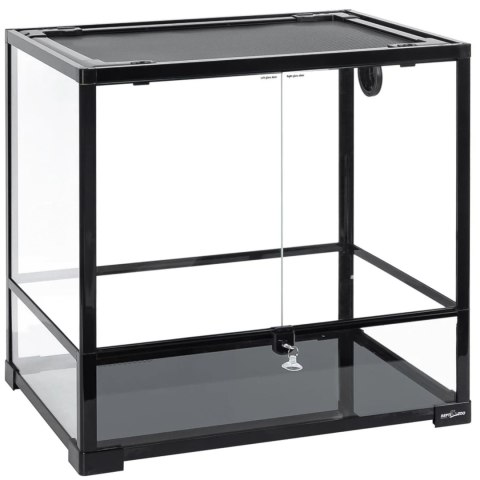Repti-Zoo Glass Terrarium 60x45x60cm - szklane terrarium z metalową siatką Repti-Zoo