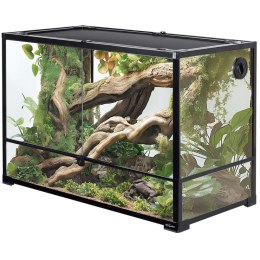 Repti-Zoo Glass Terrarium 90x45x60cm - szklane terrarium z metalową siatką Repti-Zoo