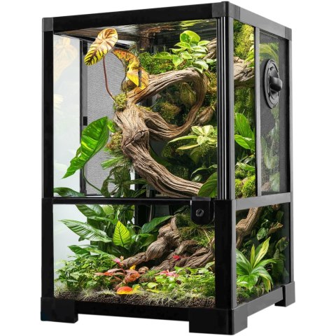 Repti-Zoo Glass Terrarium Net 30x30x45cm - szklane terrarium z metalową siatką Repti-Zoo
