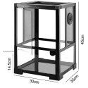 Repti-Zoo Glass Terrarium Net 30x30x45cm - szklane terrarium z metalową siatką Repti-Zoo