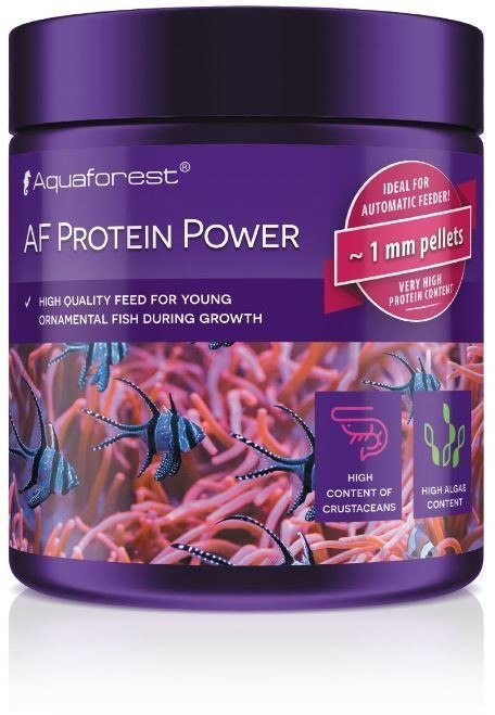 Aquaforest Protein Power - pokarm dla młodych ryb ozdobnych Aquaforest