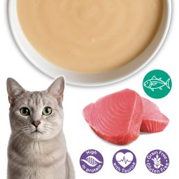 Arquivet Velvet kremowa puszka dla kota o smaku tuńczyka 80g Arquivet
