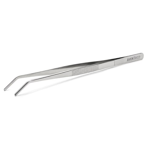 Aventerra Sweden CLAWEY ARC 30cm - pęseta stalowa zagięta Aventerra