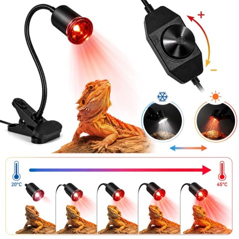 Aventerra Sweden SUNRAO - lampa do terrarium z regulacją mocy Aventerra
