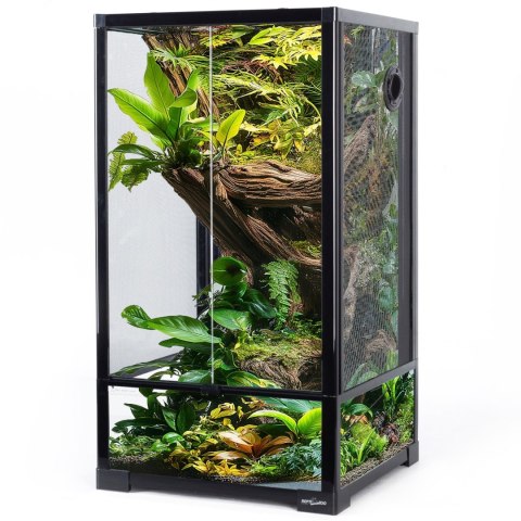 Repti-Zoo Glass Terrarium NET 40x40x75cm - szklane terrarium z metalową siatką Repti-Zoo