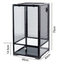Repti-Zoo Glass Terrarium NET 40x40x75cm - szklane terrarium z metalową siatką Repti-Zoo