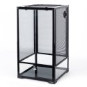 Repti-Zoo Glass Terrarium NET 40x40x75cm - szklane terrarium z metalową siatką Repti-Zoo