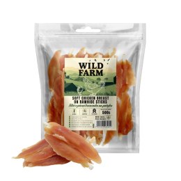 WILD FARM Filet Z Piersi Kurczaka Na Patyku Przysmak Dla Psa 500G Wild Farm