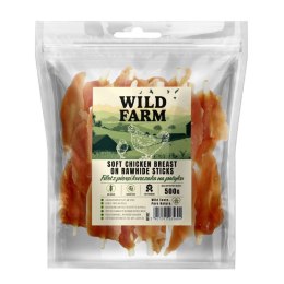 WILD FARM Filet Z Piersi Kurczaka Na Patyku Przysmak Dla Psa 500G Wild Farm
