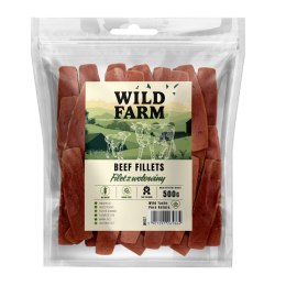 WILD FARM Filet Z Wołowiny Przysmak Dla Psa 500G Wild Farm