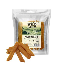 WILD FARM Filety Multiwitaminowe Z Batatów Przysmak Dla Psa 500G Wild Farm