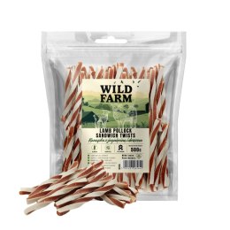 WILD FARM Kanapka Z Jagnięciną I Dorszem Przysmak Dla Psa 500G Wild Farm