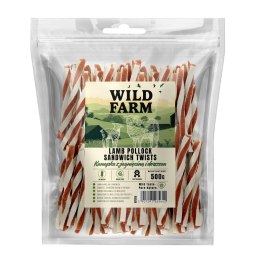 WILD FARM Kanapka Z Jagnięciną I Dorszem Przysmak Dla Psa 500G Wild Farm