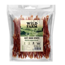 WILD FARM Miękkie Stripsy Z Kaczki Przysmak Dla Psa 500G Wild Farm