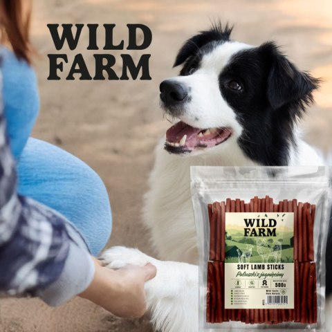 WILD FARM Paluszki Z Jagnięciny Przysmak Dla Psa 500G Wild Farm