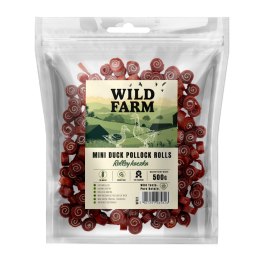WILD FARM Rollsy Z Kaczki Przysmak Dla Psa 500G Wild Farm