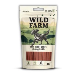 WILD FARM Stripsy Przysmak Dla Psa Królik 80G Wild Farm