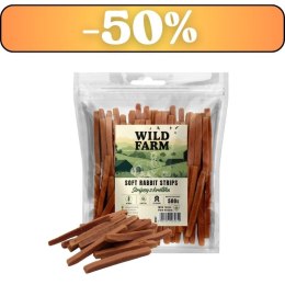 WILD FARM Stripsy Z Królika Przysmak Dla Psa 500G Wild Farm