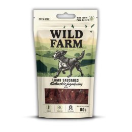 WILD FARM kiełbaski z jagnięciny 80g przysmak dla psa Wild Farm