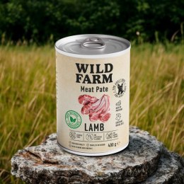 Wild Farm Pate Lamb 400g - Mokra Karma z Jagnięciną dla Psów Wild Farm
