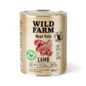 Wild Farm Pate Lamb 800g - Mokra Karma z Jagnięciną dla Psów Wild Farm