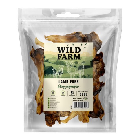 Wild Farm Uszy Jagnięce 300g Przysmak Dla Psa Wild Farm