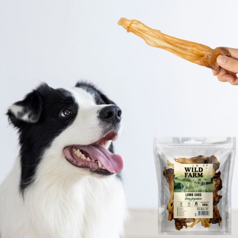 Wild Farm Uszy Jagnięce 300g Przysmak Dla Psa Wild Farm