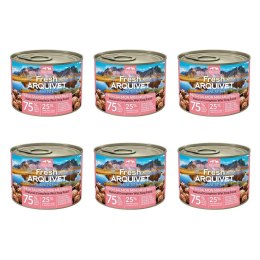 [Zestaw] Arquivet Fresh MINI klopsiki z łososiem, marchewką i groszkiem 6x200g Arquivet Fresh