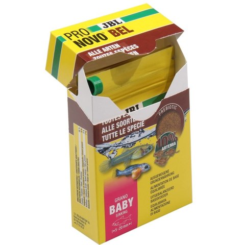 JBL Pronovo Bel Grano Baby 3x10ml - pokarm w proszku dla młodych ryb JBL