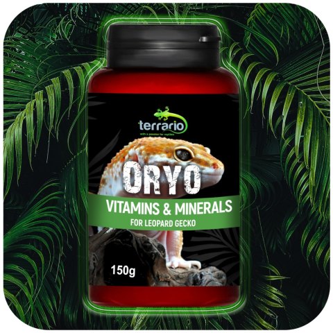 Terrario ORYO for Leopard Gecko 150g - witaminy dla gekona lamparciego Terrario