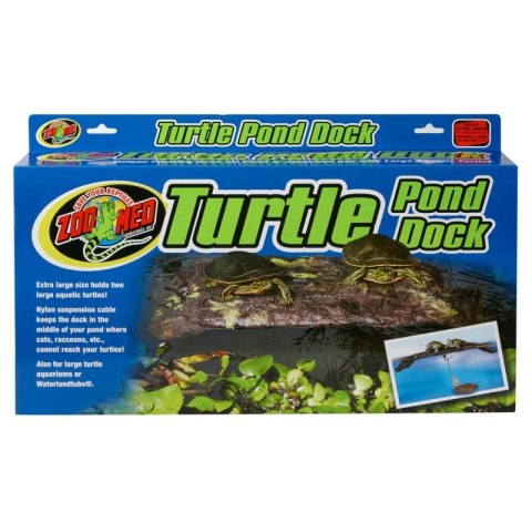 ZOOMED Turtle Dock - duża wyspa dla żółwi 23x46cm Zoomed