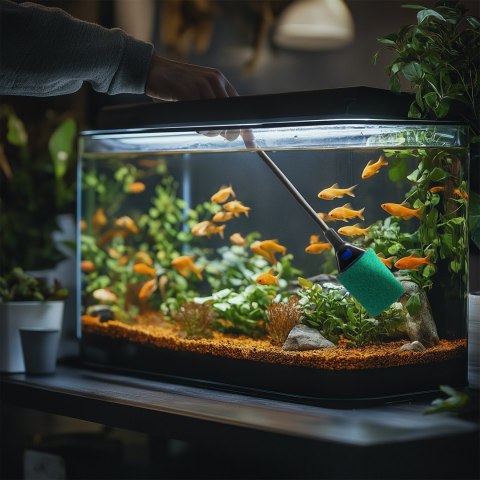 Kruger Meier AquaMate Hydra V - skrobak i czyści do akwarium 5 w 1 Kruger Meier