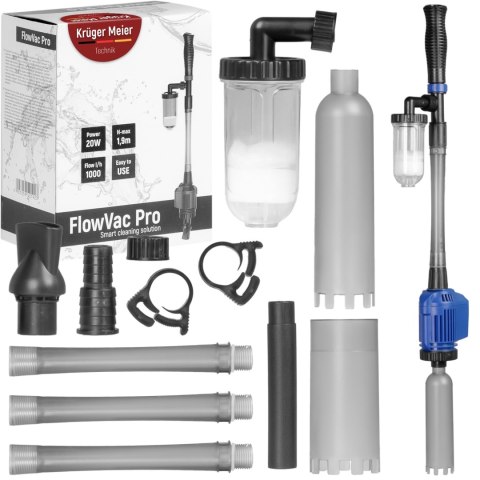 Kruger Meier FlowVac Pro - odmulacz automatyczny z filtrem wody Kruger Meier